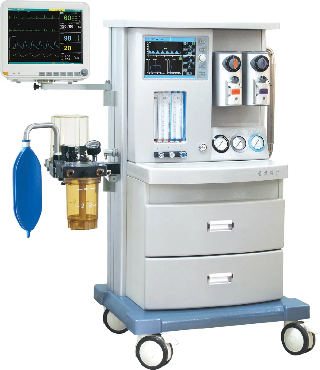 The Anaesthetic Vaporizer Machine Gas Repiratory Therapy Ventilator